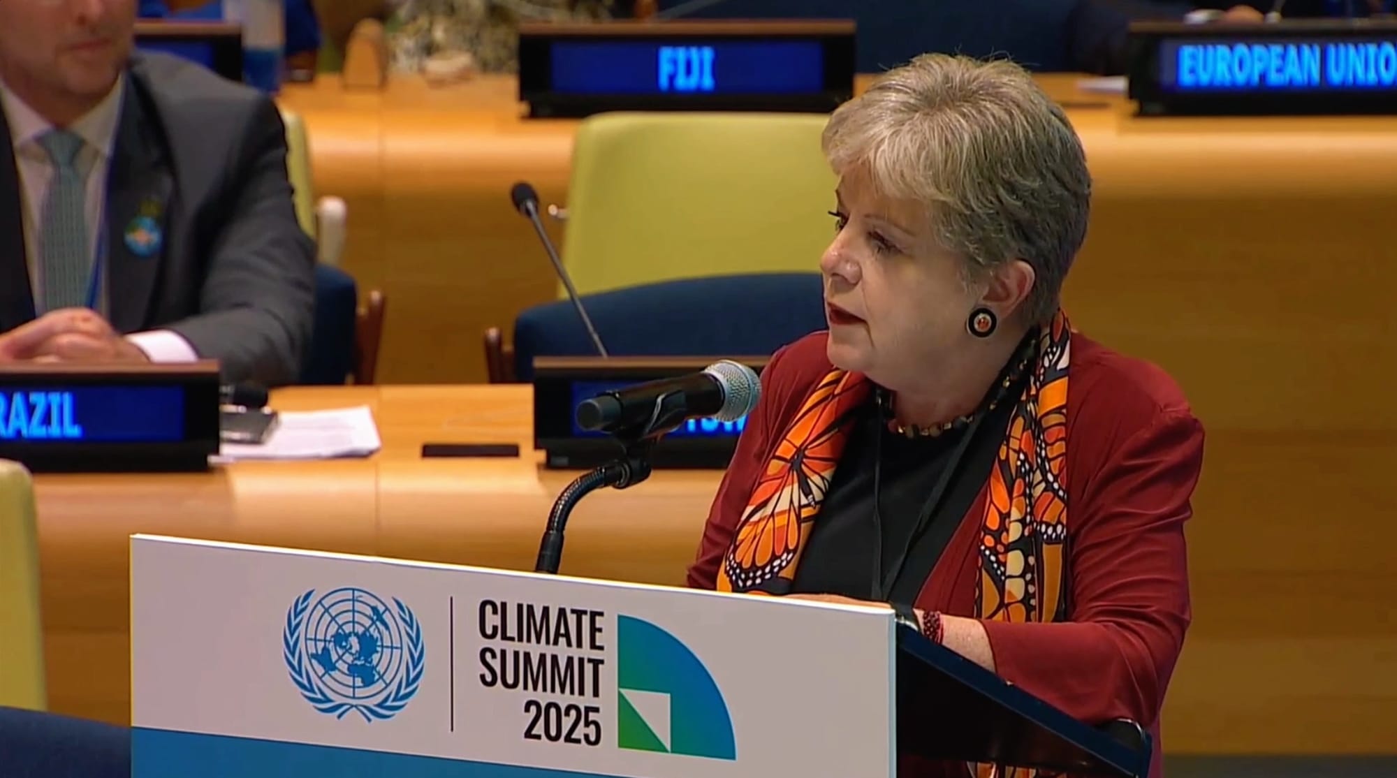 México presenta estrategia de transición verde y justicia climática ante la ONU